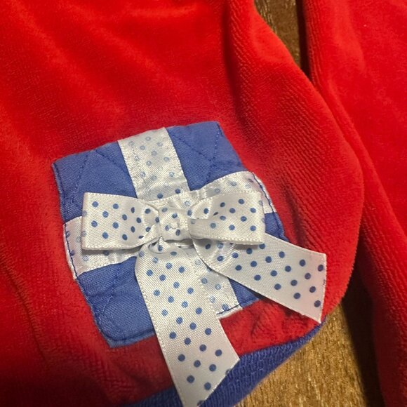 Vintage Baby Christmas Outfit size 12 Months/ Ruth Scharf Outfit / Vintage Kids - Picture 2 of 5